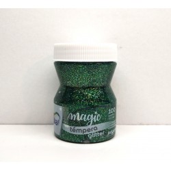 Tempera Alba Magic Glitter 100gr Verde