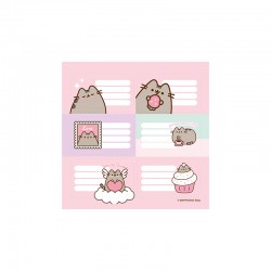 Etiquetas Mooving x12 Pusheen