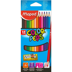 Lapices de colores Maped Colors Peps x12