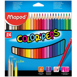 Lapices de colores Maped Colors Peps x24