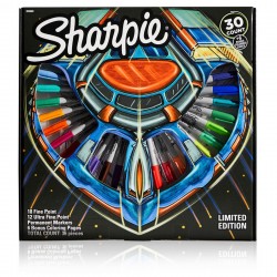 Marcadores Sharpie Ruleta Galaxy x36