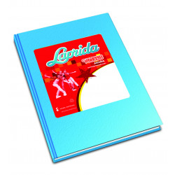 Cuaderno Laprida Araña 50 Hojas Celeste 16x21cm Rayado