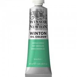 Oleo Winton Winsor & Newton 37 ml Verde Esmeralda (241)