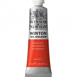 Oleo Winton Winsor & Newton 37 ml Laca Escarlata (603)