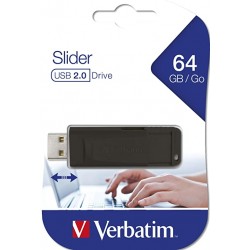 Pendrive Verbatim 64GB Slider