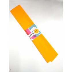 Papel Crepe Naranja Fluo Olami 50cm x 2mts
