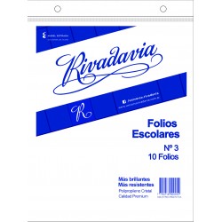 Folios Rivadavia Nº3 x10