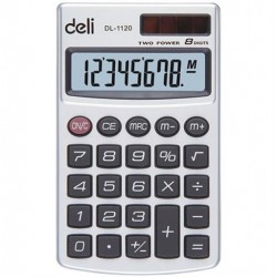 Calculadora Deli easy 1120 Metal