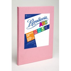 Cuaderno Rivadavia ABC Rosa 98 Hojas Rayadas