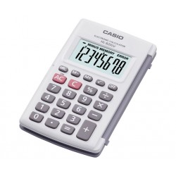 Calculadora Casio HL-820LV Blanca Con Tapa