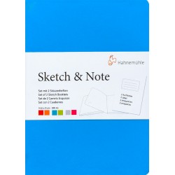 Cuadernos Hahnemühle Sketch & Note A6 125gr 20h (Celeste...