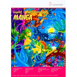 Block Hahnemühle Manga Layout A4 80g 40h