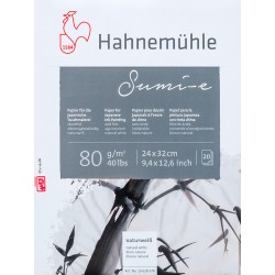 Block Hahnemühle Sumi-e 24x32cm 80gr 50h