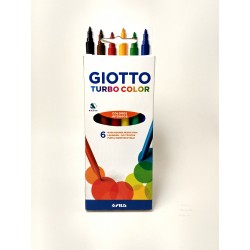 Marcadores Giotto Turbo Color x6