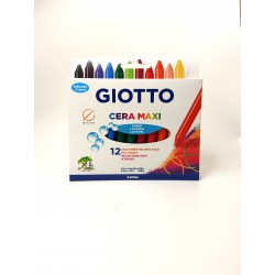 Crayones de cera Giotto Maxi x12