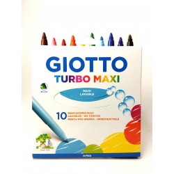Marcadores Giotto Turbo Maxi x10